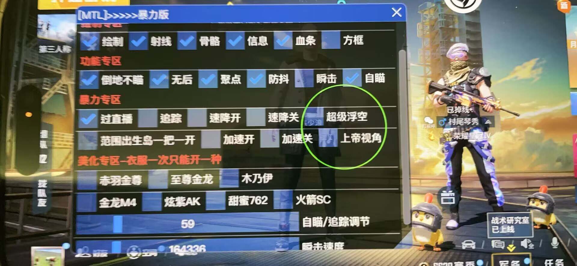 和平精英辅助【飞鸟】